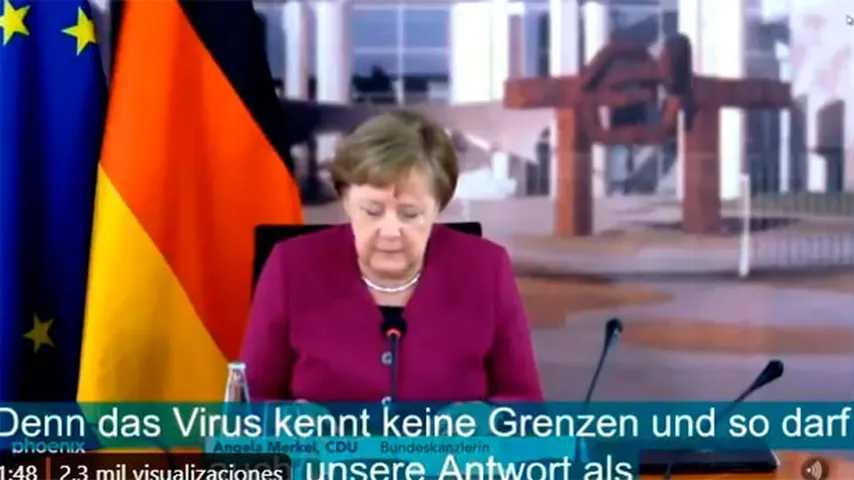 La canciller está escribiendo su legado político de liderazgo en Europa. (Foto: @CDU)