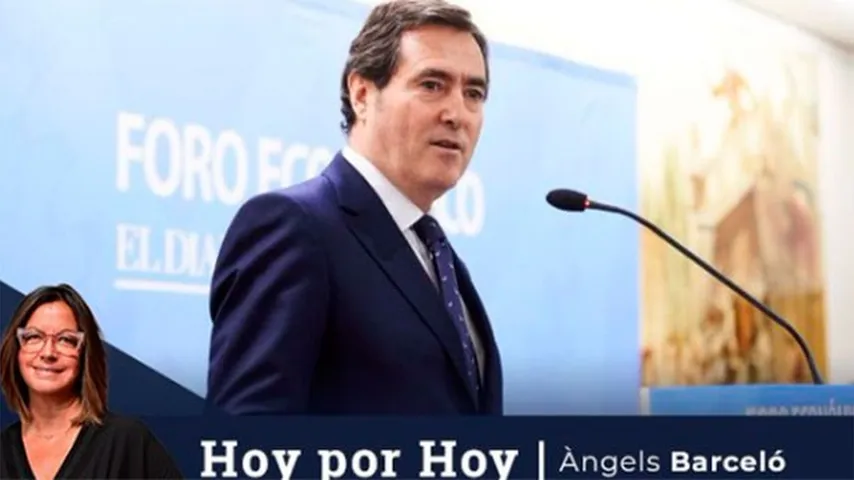 Garamendi anuncia la vuelta de la CEOE a la mesa de diálogo. (Imagen: Cadena SER)