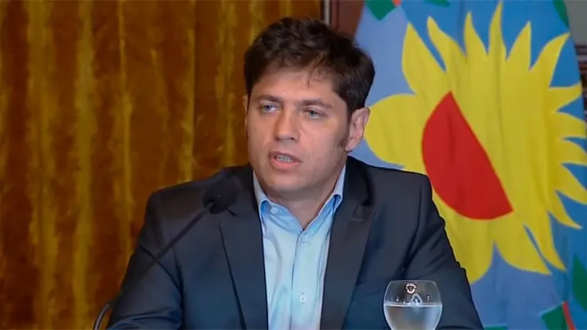 Axel Kicillof, gobernador de la provincia de Buenos Aires. (Foto GPBA) )