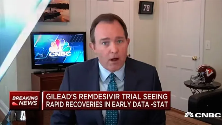 Gilead Sciences avanza en su fármaco para los enfermos más graves de covid-19. (Foto: CNBC) )